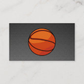 Carte De Visite Basket-ball en fibre de carbone (Dos)