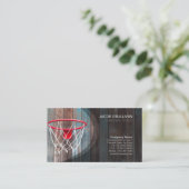 Carte De Visite Basket-ball entraîneur Scoutisme professionnel Spo (Debout devant)