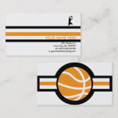 Carte De Visite basket-ball : étoile d'air (Devant / Derrière)