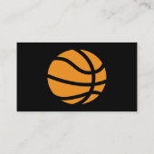 Carte De Visite basket-ball simple (Dos)