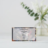 Carte De Visite Basket de Crocheting and Thread (Debout devant)