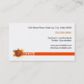 Carte De Visite Basketball Coach (Dos)