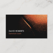 Carte De Visite Basketball Coach Sport Professionnel Thème (Devant)