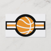 Carte De Visite basketball : étoile (Dos)