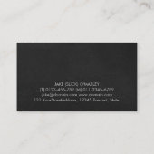 Carte De Visite Basse Guitariste Guitare Baid (Dos)