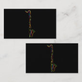 Carte De Visite Basse Marching Basse Clarinet Appareils (Devant / Derrière)