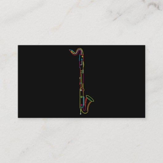 Carte De Visite Basse Marching Basse Clarinet Appareils (Devant)