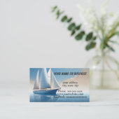 Carte De Visite Bateau (Debout devant)