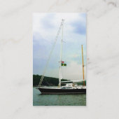 Carte De Visite Bateau à Ancre (Dos)