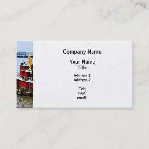Carte De Visite Bateau à moteur à Penn's Landing - Finition Platin
