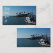 Carte De Visite Bateau à Oceanside, CA-Cartes de visite (Devant / Derrière)
