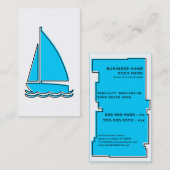 Carte De Visite bateau à voile oddRex (Devant / Derrière)