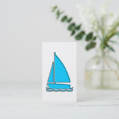 Carte De Visite bateau à voile oddRex (Debout devant)