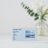 Carte De Visite Bateau Basin Fells Point (Debout devant)