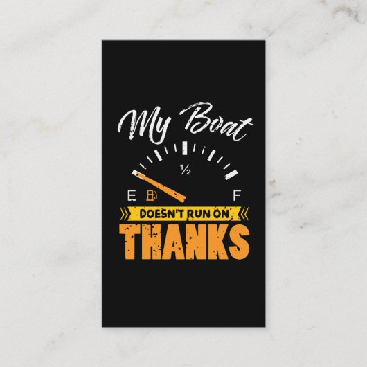 Carte De Visite Bateau Capitaine Bateau Bateau Lake Sea Pontoon (Devant)