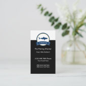 Carte De Visite Bateau d'affrètement de pêche Capitaine (Debout devant)