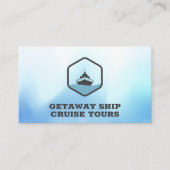 Carte De Visite Bateau de croisière (Devant)