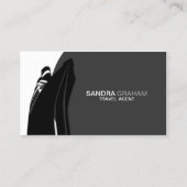 Carte De Visite Bateau de croisière d'agent/de voyage (Devant)