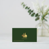 Carte De Visite Bateau Gold (Debout devant)