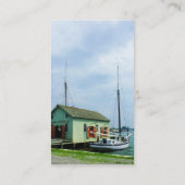 Carte De Visite Bateau Par Oyster Shack (Dos)