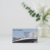 Carte De Visite Bateau puissant de vitesse (Debout devant)