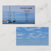 Carte De Visite Bateaux (Devant / Derrière)