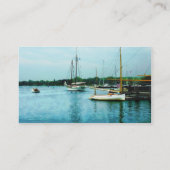 Carte De Visite Bateaux à Mystic CT (Dos)