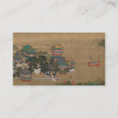 Carte De Visite Bateaux dragons et pavillons aux chefs-d'oeuvre ch (Dos)