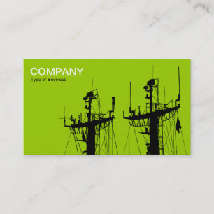 Carte De Visite Bateaux - Martian Green