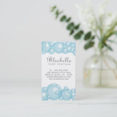 Carte De Visite Bath bouillonne chien de salon de coiffure de spa (Debout devant)