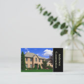 Carte De Visite Bâtiment à domicile ou construction (Debout devant)