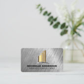 Carte De Visite Bâtiment d'entreprise | Arrière - plan de texture  (Debout devant)