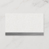 Carte De Visite Bâtiment en construction (Dos)