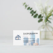 Carte De Visite Bâtiments commerciaux | Construction | Architectur (Debout devant)