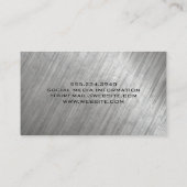 Carte De Visite Bâtiments commerciaux | Développement immobilier (Dos)