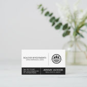 Carte De Visite Bâtiments commerciaux | Immobilier (Debout devant)