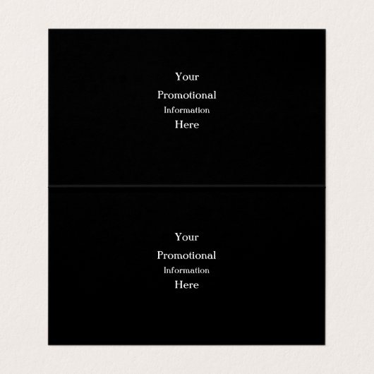 Carte De Visite Bâtiments de bureau (Intérieur déplié)