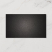 Carte De Visite Bâtiments Skyscraper Gold | Logo mondial (Dos)