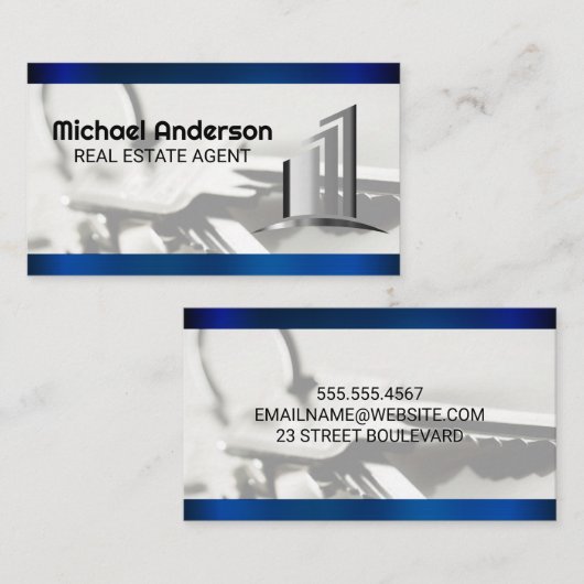 Carte De Visite Bâtiments | Touches de la maison (Devant / Derrière)