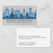 Carte De Visite Bâtiments urbains | Centre-ville (Devant / Derrière)