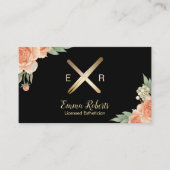 Carte De Visite Bâton Esthétique en cire & Twezzer Logo Classy Flo (Devant)