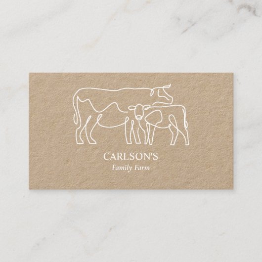 Carte De Visite Batterie de la famille White Kraft (Devant)