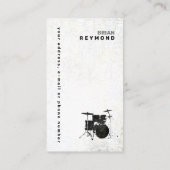 Carte De Visite Batteur (Dos)
