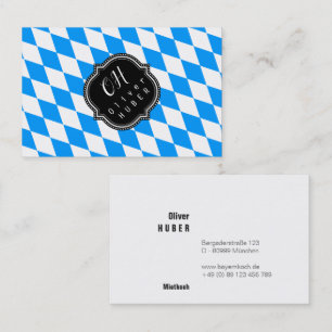 Carte De Visite Bavaria Professionnel : taille allemande