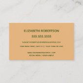 Carte De Visite Bay Tree Trio Jardin Design Paysage (Dos)