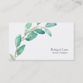 Carte De Visite Bayou Botanical | Professionnel (Devant)