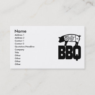 CARTE DE VISITE BBQ