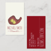 Carte De Visite BBQ Hot Chicken Nashville TN Barbecue Restaurant (Devant / Derrière)