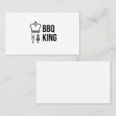 CARTE DE VISITE BBQ KING (Devant / Derrière)