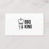 CARTE DE VISITE BBQ KING (Devant)